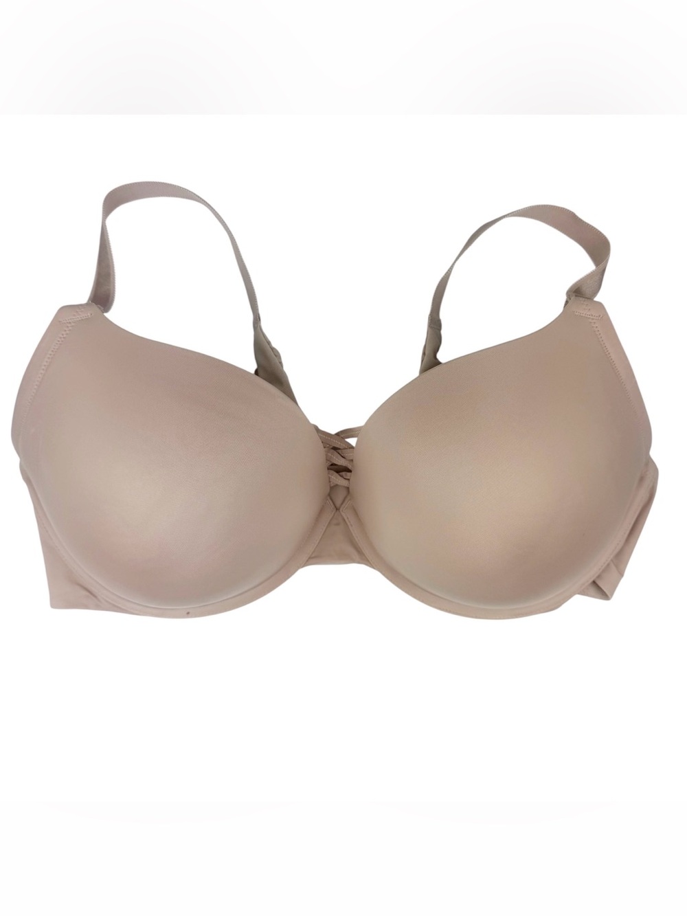 Torrid Curve Bra 42DDD Nude Beige Underwired Multi Closure